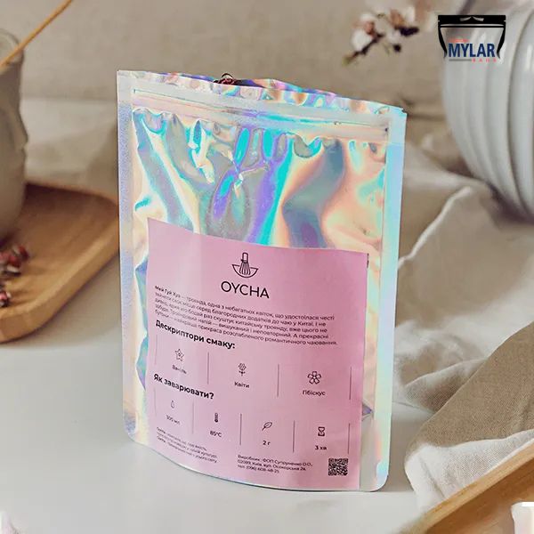 Custom Holographic Mylar Bags