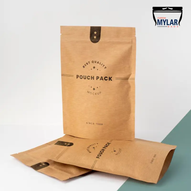 Custom Kraft Mylar Bags